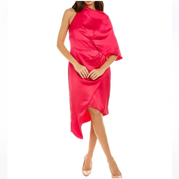 theia cocktail dress Alicia V-Neck Cocktail Dress main image 0